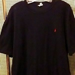 Ralph Lauren Polo T-shirt, kids XL dark blue.  $7.95 shipping fee